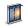 Glazing Orientation Drives Afternoon Load