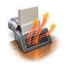 Low Registers Were Placed for Warm Air