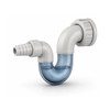 Drain Falls Continuously or It Backs Up